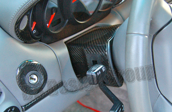 DB Carbon Getränkehalter flach Center für Porsche 996 GT2